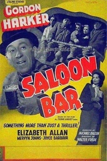 Movie poster for Saloon Bar