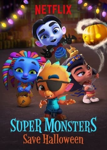 Movie poster for Super Monsters Save Halloween