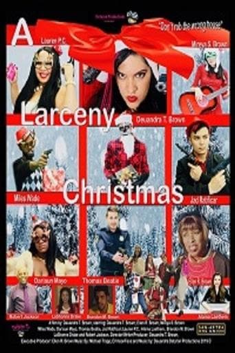Movie poster for A Larceny Christmas