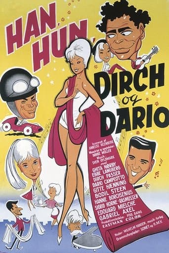 Movie poster for Han, hun, Dirch og Dario