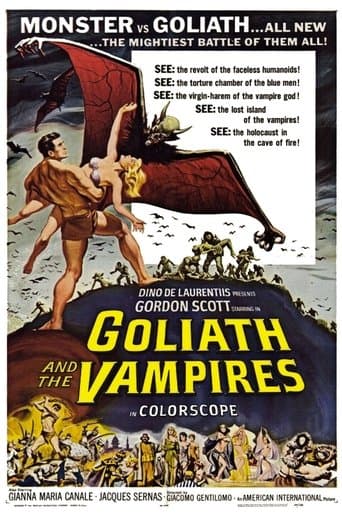 Movie poster for Goliath and the Vampires
