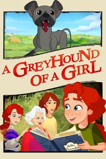 Movie poster for A Greyhound of a Girl