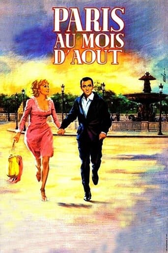Movie poster for Paris in August
