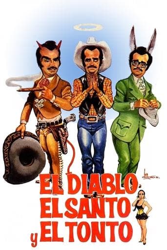 Movie poster for El diablo, el santo y el tonto