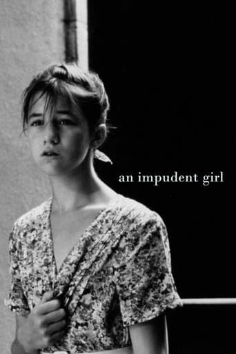 Movie poster for An Impudent Girl