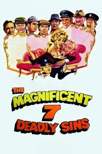 Movie poster for The Magnificent Seven Deadly Sins