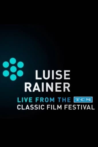 Movie poster for Luise Rainer: Live from the TCM Classic Film Festival