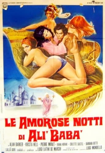 Movie poster for Le amorose notti di Alì Babà