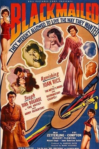 Movie poster for Blackmailed