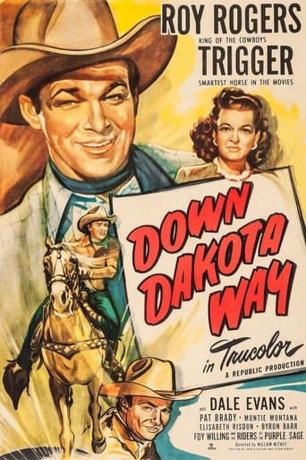 Movie poster for Down Dakota Way