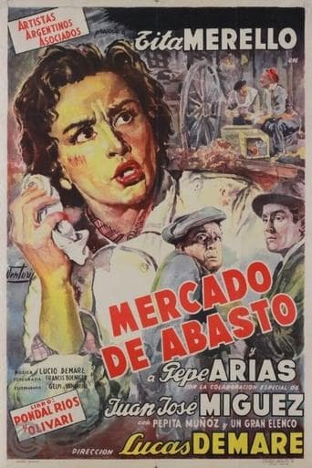 Movie poster for Mercado de abasto