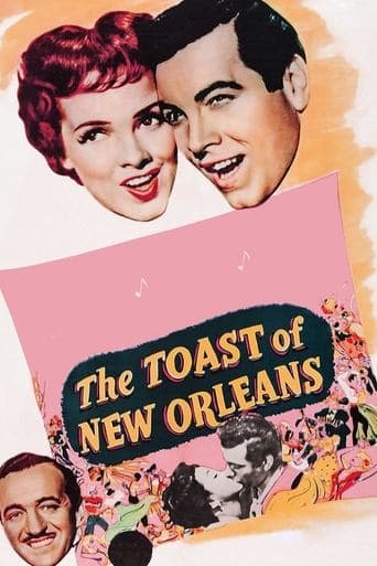 Movie poster for The Toast of New Orleans