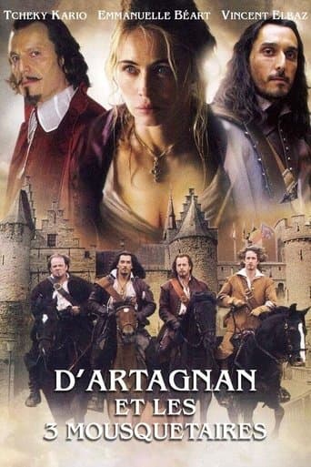 Movie poster for D'Artagnan and the Three Musketeers