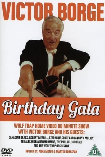 Movie poster for Wolf Trap Presents Victor Borge: An 80th Birthday Celebration