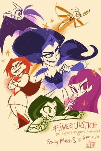 Movie poster for DC Super Hero Girls: Sweet Justice
