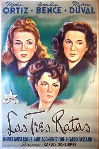 Movie poster for Las tres ratas