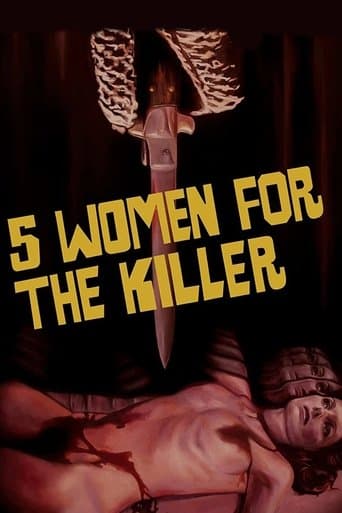 Movie poster for Five Women for the Killer