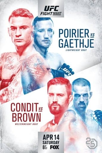 Movie poster for UFC on Fox 29: Poirier vs. Gaethje