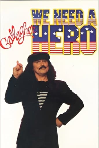 Movie poster for Gallagher: We Need a Hero