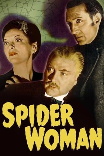 Movie poster for The Spider Woman