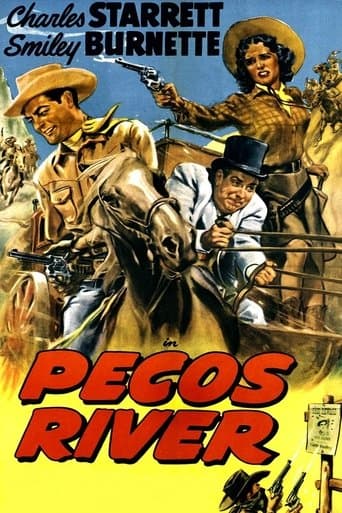 Movie poster for Pecos River