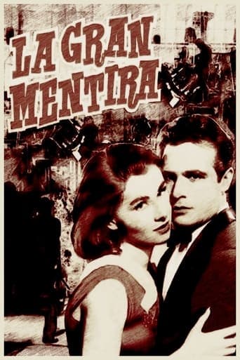Movie poster for La gran mentira