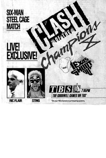 Movie poster for NWA Clash of The Champions X: Texas Shootout