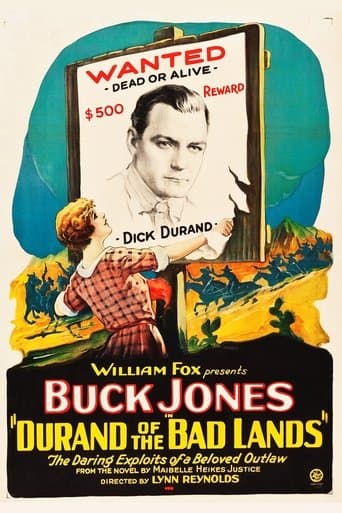 Movie poster for Durand of the Bad Lands