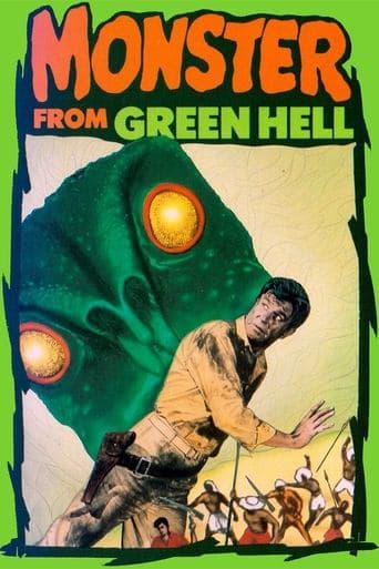 Movie poster for Monster from Green Hell