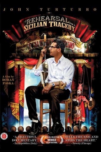 Movie poster for Rehearsal for a Sicilian Tragedy