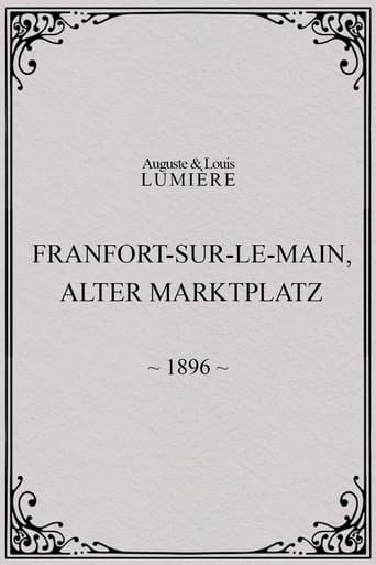 Movie poster for Francfort-sur-le-Main, Alter Marktplatz