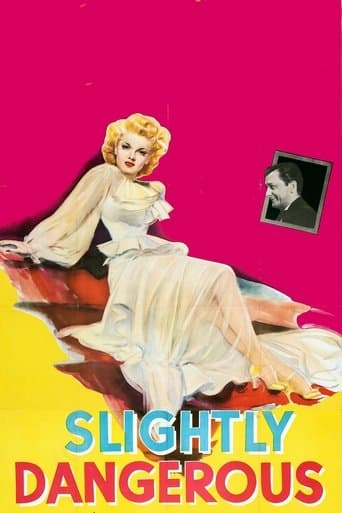 Movie poster for Slightly Dangerous