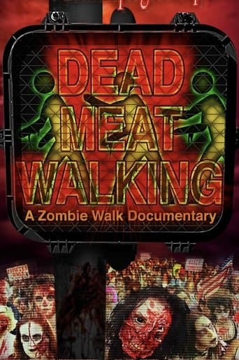 Movie poster for Dead Meat Walking: A Zombie Walk Documentary