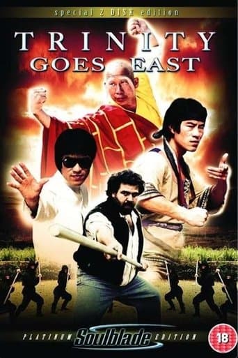 Movie poster for Trinity Goes East
