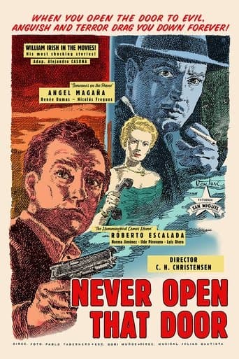 Movie poster for Never Open That Door