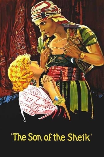 Movie poster for The Son of the Sheik