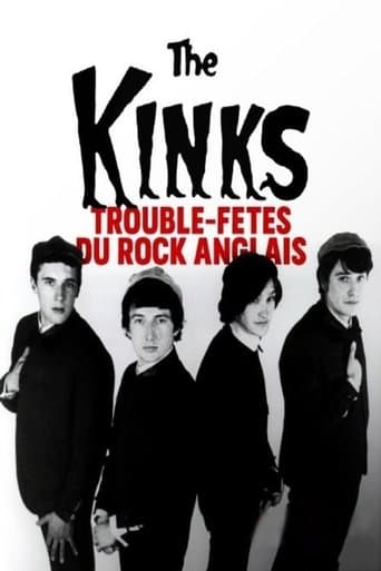 Movie poster for The Kinks - Trouble-fêtes du rock anglais