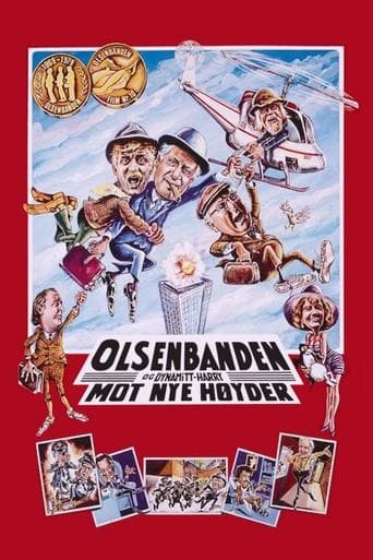 Movie poster for The Olsen Gang and Dynamite-Harry Towards New Heights