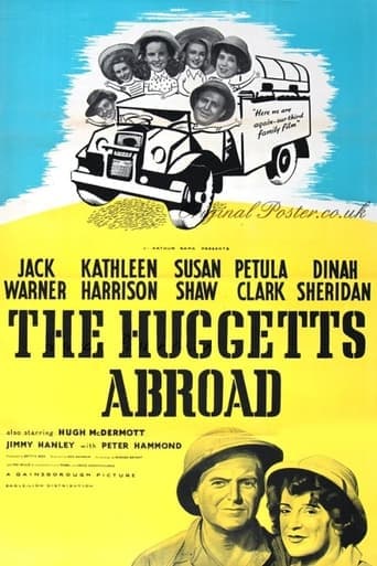 Movie poster for The Huggetts Abroad
