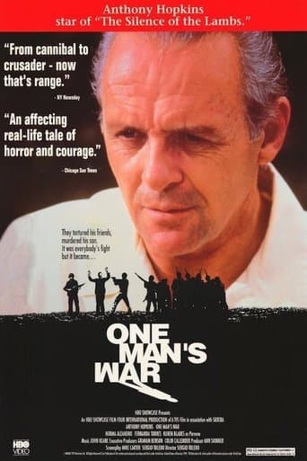Movie poster for One Man’s War