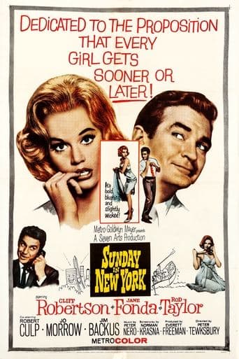 Movie poster for Sunday in New York