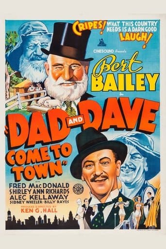Movie poster for Dad and Dave Come to Town