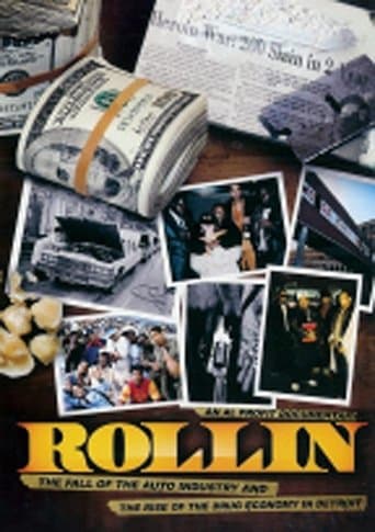 Movie poster for Rollin: The Decline of the Auto Industry and Rise of the Drug Economy in Detroit