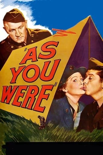 Movie poster for As You Were