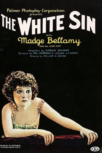 Movie poster for The White Sin