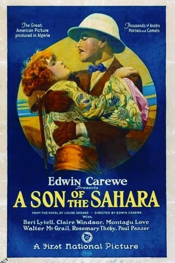 Movie poster for A Son of the Sahara