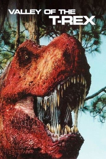 Movie poster for The Valley of the T-Rex