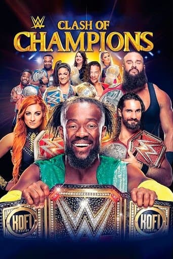 Movie poster for WWE Clash of Champions 2019