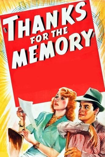 Movie poster for Thanks for the Memory