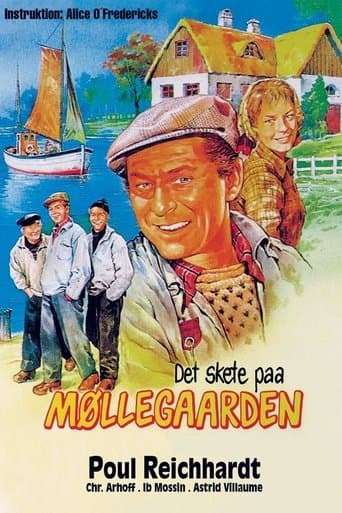 Movie poster for Det skete paa Møllegaarden